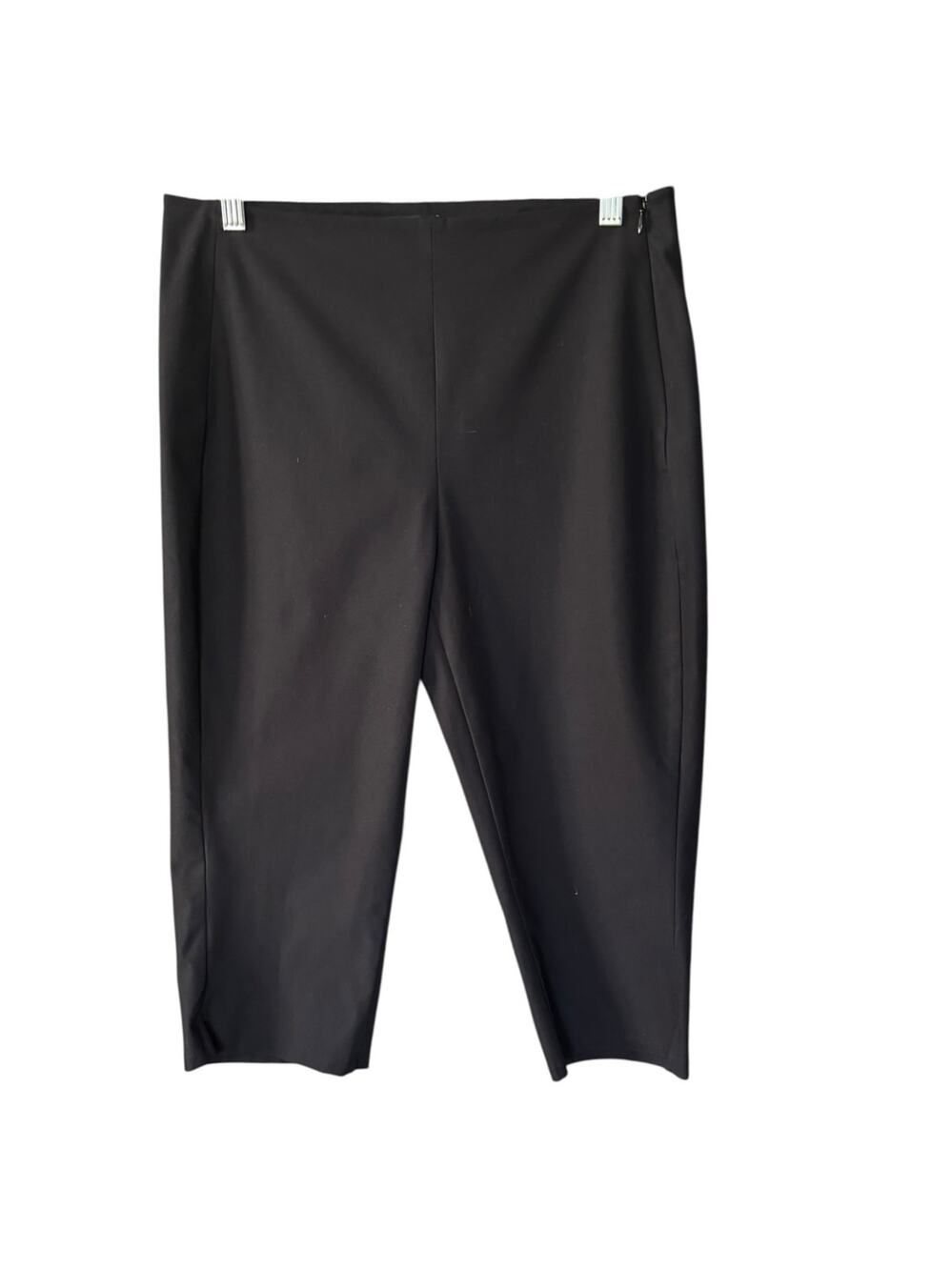 Theory Approach Black Capri Pants Size 6